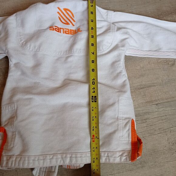Sanabul Sports Youth Size K1 Future Legend Kids Jiu Jitsu Gi Cotton Top Only - Picture 6 of 6